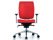 Leather Medium Back Chair